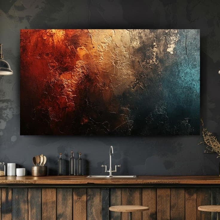 Morning Gold — original abstract painting