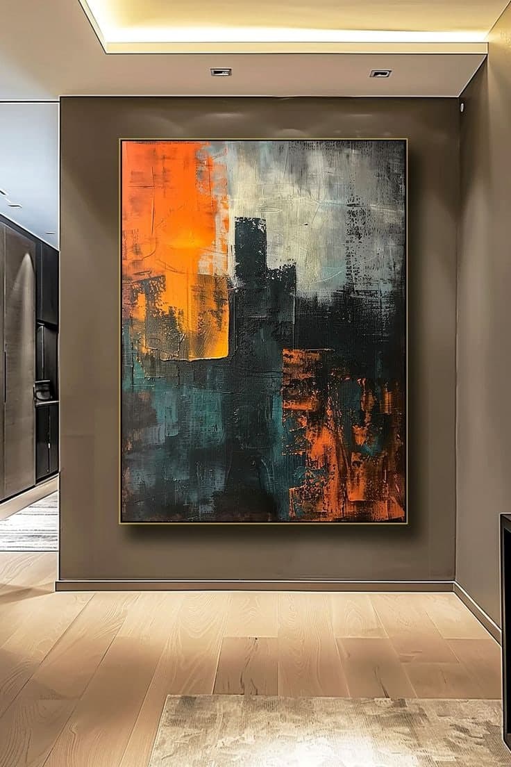 Old Walls — original abstract painting