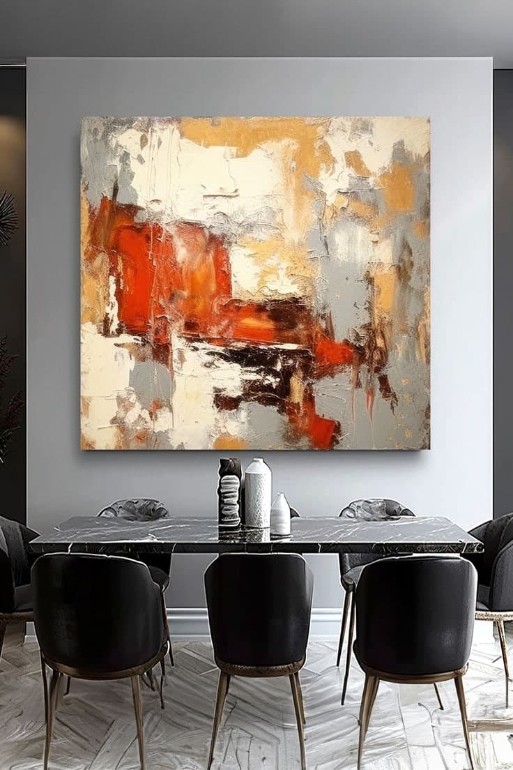 Soft Fire — original abstract painting